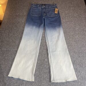 Polo Ralph Lauren Womens Jenn Flare Jeans High Waisted Iris Wash  Size 31R